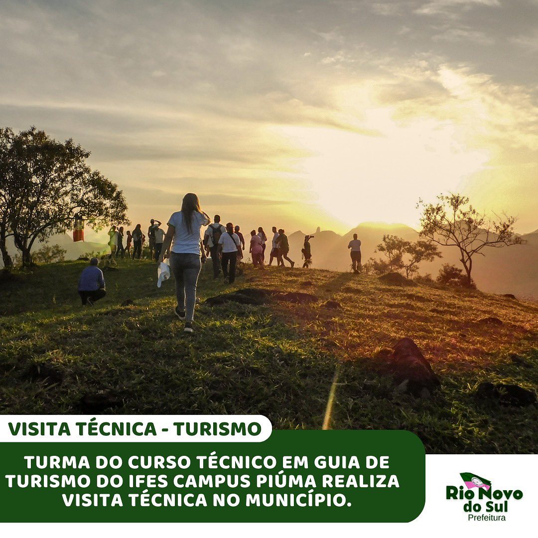Município recebe alunos do curso Técnico em Guia de Turismo do IFES