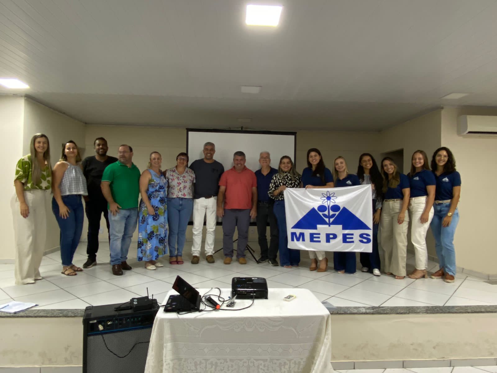 MEPES  realiza primeira apresentação semestral, metas e produções à frente do Pronto Atendimento Municipal.