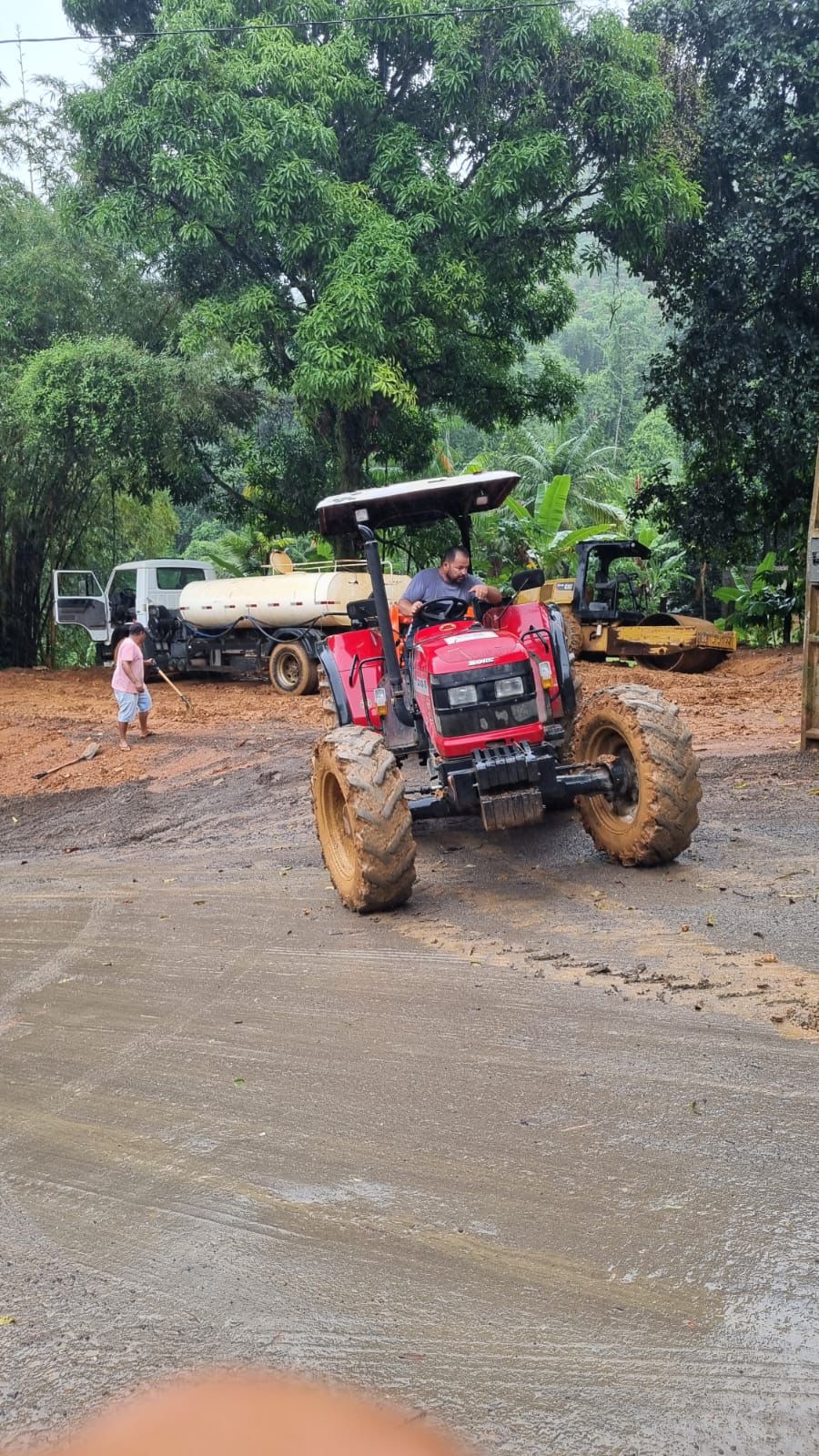 Município registra diversas ocorrências com as fortes chuvas e Prefeitura realiza força tarefa nas localidades mais atingidas