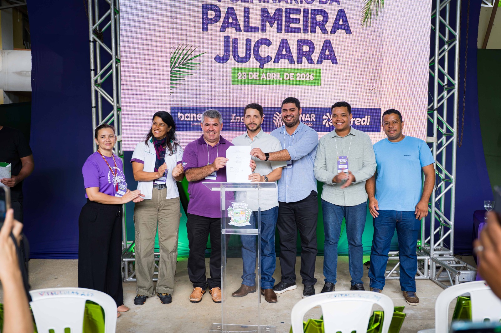 Imagem da notícia: Rio Novo do Sul ganha Programa Municipal de Fomento à Produção de Palmeira Juçara