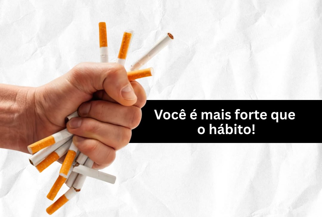 Imagem da notícia: Sabia que nossas Unidades de Saúde contam com um grupo de apoio para quem deseja parar de fumar? 